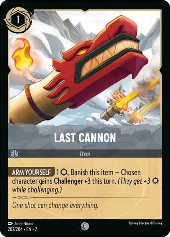 Last Cannon (202/204) [Rise of the Floodborn]